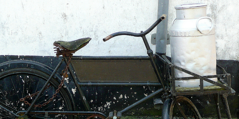 Bicicletta da latte (Zuiderzeemuseum)